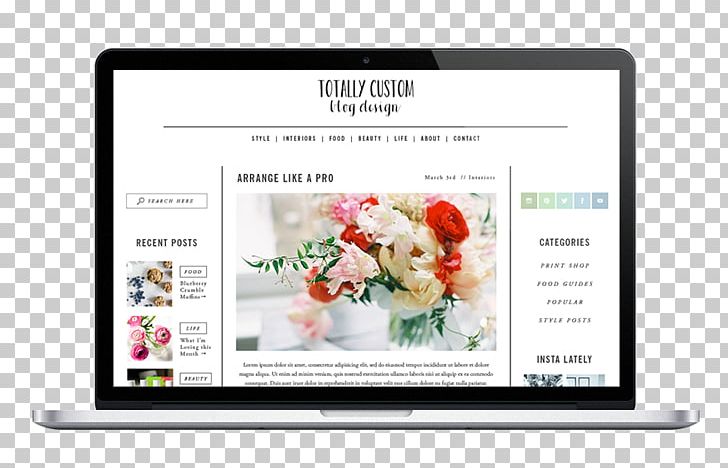 WordPress Theme Blog Template Plug-in PNG, Clipart, Blog, Display Advertising, Flower, Grid, Media Free PNG Download