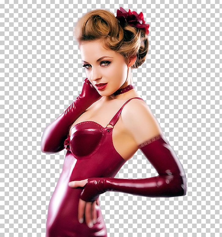 Pin-up Girl Latex Model Fetish Fashion Retro Style PNG, Clipart, Arm, Brown Hair, Celebrities, Costume, Fashion Free PNG Download