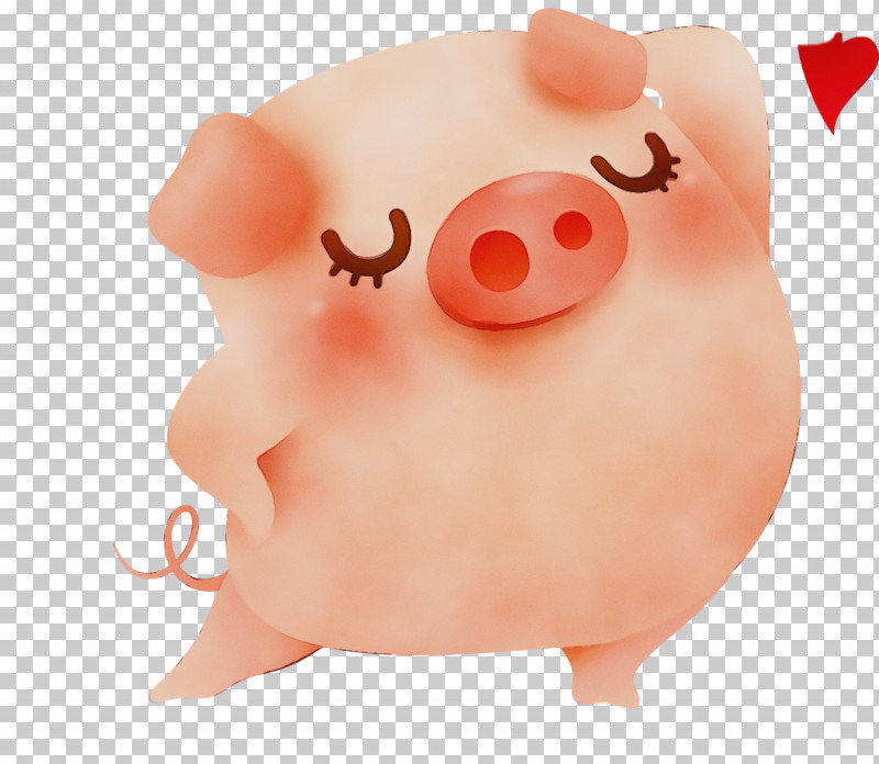 Nose Pink Suidae Cartoon Lip PNG, Clipart, Cartoon, Cute Pig, Lip, Mouth, Nose Free PNG Download