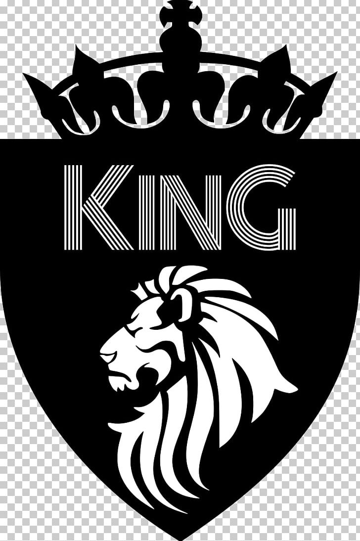 Crown King Monarch Symbol PNG, Clipart, Badge, Black, Black And White, Brand, Carnivoran Free PNG Download