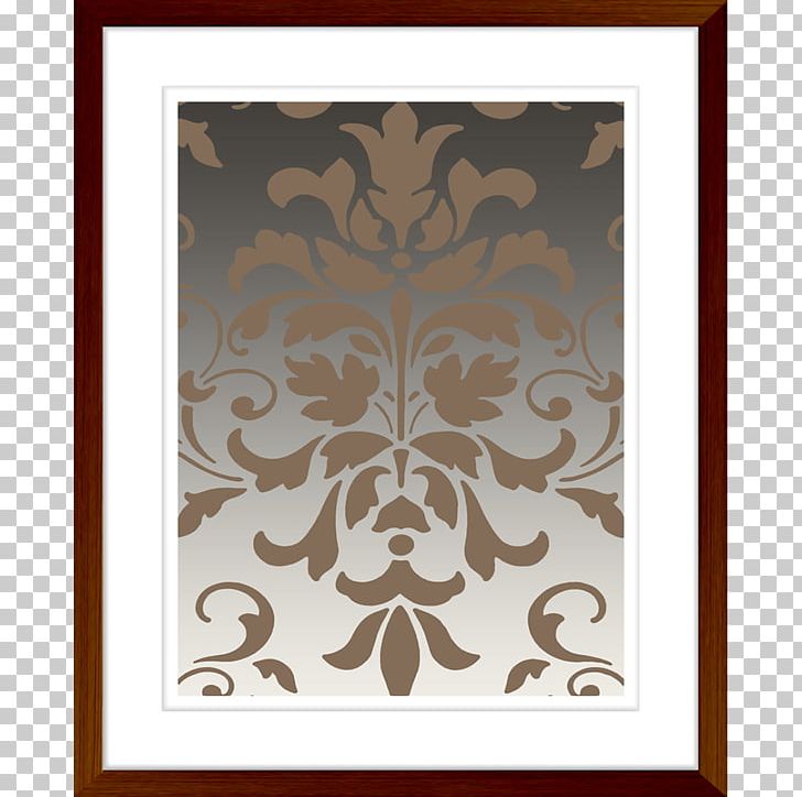 Frames Brown Color Damask Pattern PNG, Clipart, Brown, Color, Damask, Gray Card, Monogram Free PNG Download