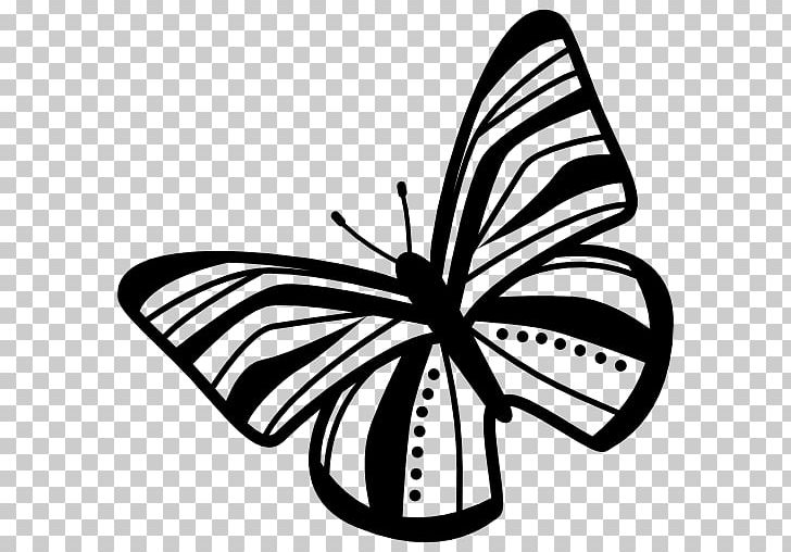 Monarch Butterfly Computer Icons PNG, Clipart, Arthropod, Black And White, Brush Footed Butterfly, Butterfly, Computer Icons Free PNG Download