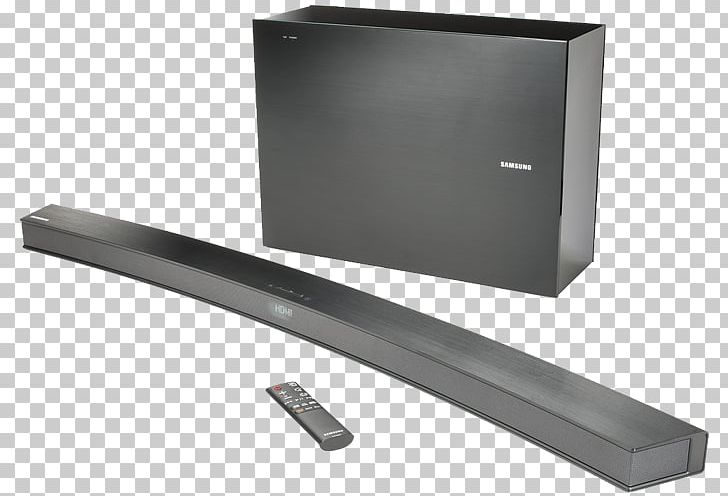 Soundbar Samsung Subwoofer Home Theater Systems PNG, Clipart, Angle, Bluetooth, Hardware, Home Theater Systems, Logos Free PNG Download