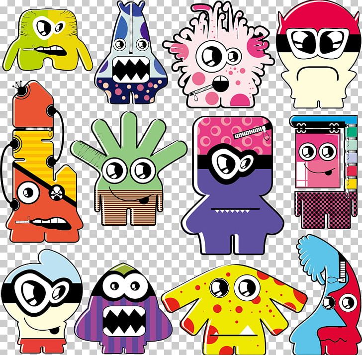 Monster Illustration PNG, Clipart, Animation, Anthropomorphic Little Monster, Balloon Cartoon, Cartoon Character, Cartoon Eyes Free PNG Download