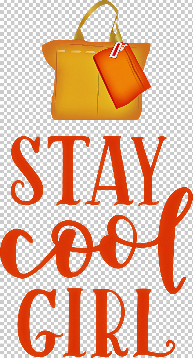 Stay Cool Girl Fashion Girl PNG, Clipart, Bag, Fashion, Girl, Line, Logo Free PNG Download
