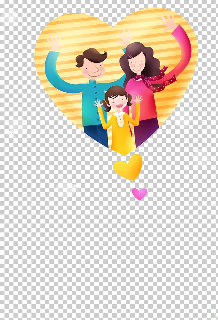 Cartoon Illustration PNG, Clipart, Child, Comics, Family, Family, Family Of Three Free PNG Download