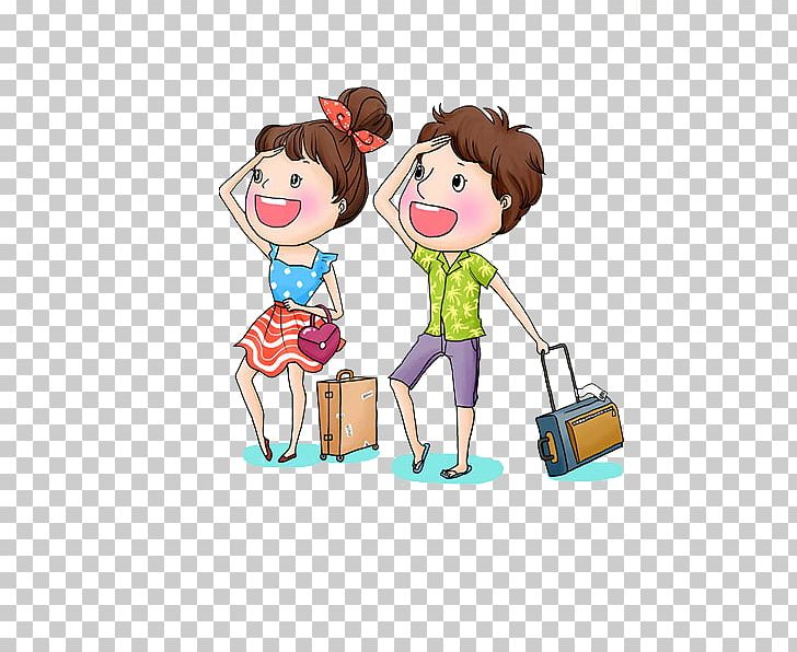 Travel Suitcase Drawing PNG, Clipart, Art, Baggage, Boy, Cartoon, Child Free PNG Download