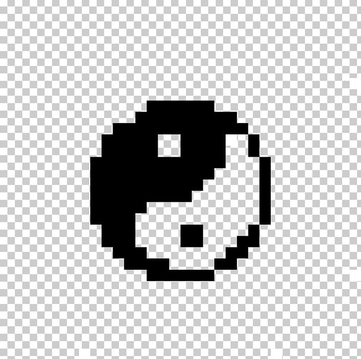 Pixel Art Minecraft Yin And Yang PNG, Clipart, Art, Black, Black And White, Brand, Deviantart Free PNG Download