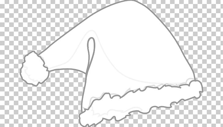 Santa Claus Hat Santa Suit Christmas PNG, Clipart, Angle, Area, Artwork, Black And White, Body Jewelry Free PNG Download