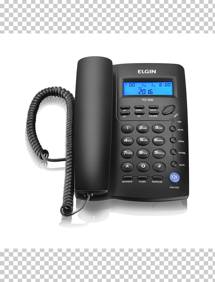 Caller ID Cordless Telephone Elgin TCF 3000 Speakerphone PNG, Clipart, Caller Id, Communication, Corded Phone, Cordless Telephone, Electronic Device Free PNG Download