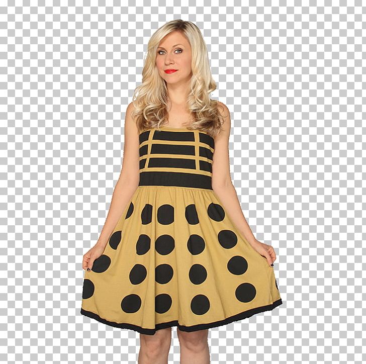 Dalek Doctor Costume Dress Polka Dot PNG, Clipart, Aline, Clothing, Cocktail Dress, Companion, Cosplay Free PNG Download