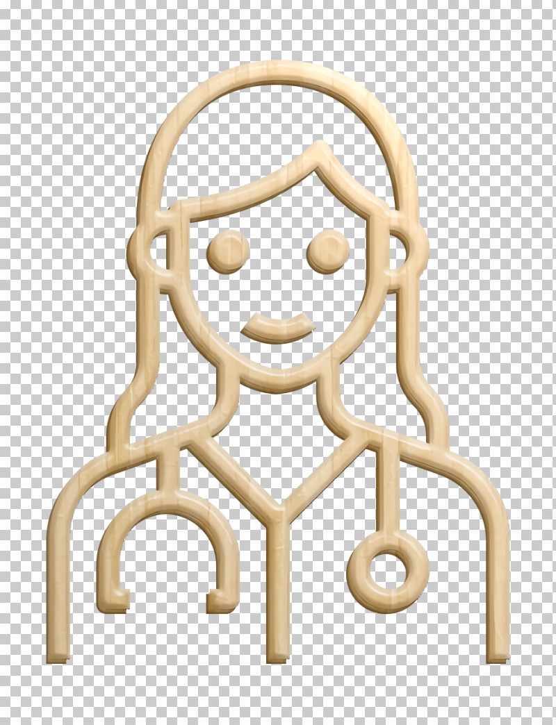 Occupation Woman Icon Doctor Icon PNG, Clipart, Cartoon, Doctor Icon, Metal, Occupation Woman Icon Free PNG Download