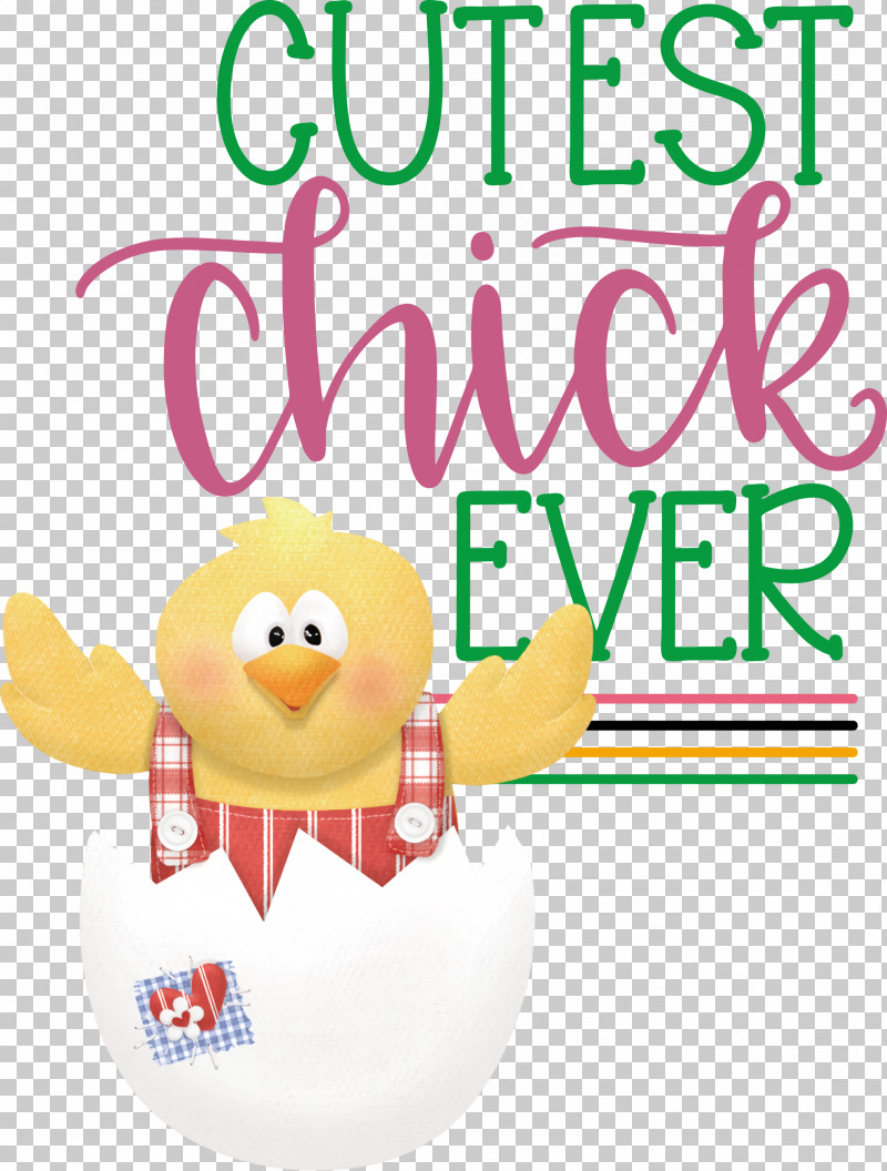 Happy Easter Cutest Chick Ever PNG, Clipart, Christmas Ornament, Happiness, Happy Easter, Holiday, Meter Free PNG Download