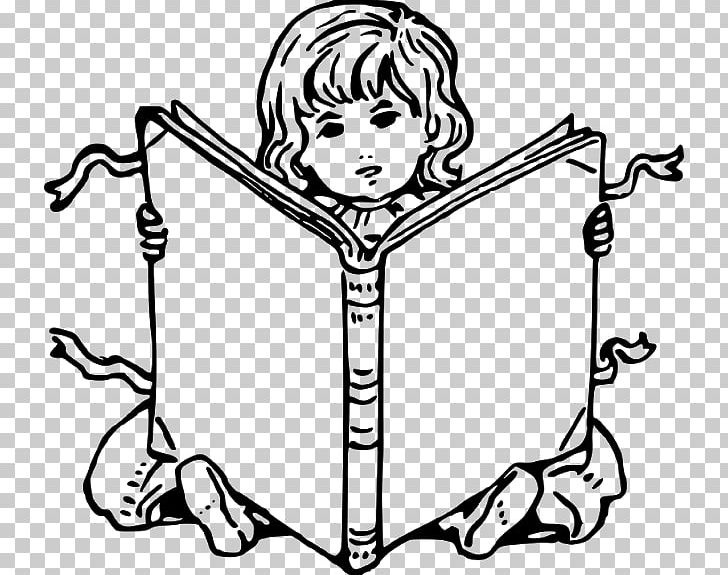 Coloring Book Child Drawing Reading PNG, Clipart, Black And White, Book, Child, Child Girl, Coloring Book Free PNG Download
