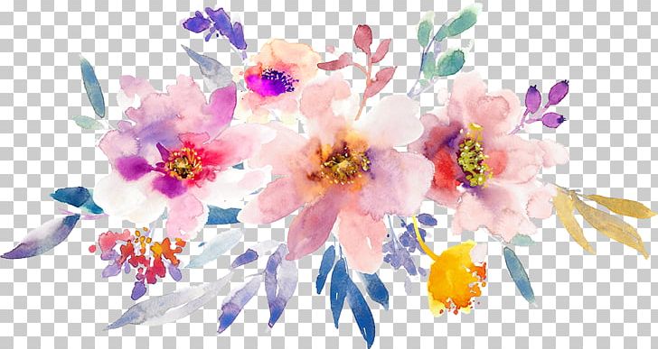 Watercolour Flowers Floral Design Watercolor Painting PNG, Clipart, Artificial Flower, Blossom, Branch, Cherry Blossom, Computer Wallpaper Free PNG Download