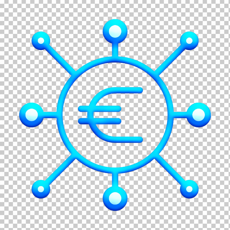 Startup New Business Icon Euro Icon Funding Icon PNG, Clipart, Azure, Blue, Circle, Euro Icon, Funding Icon Free PNG Download