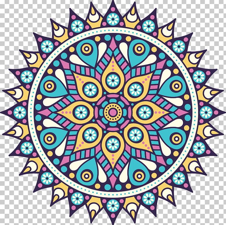 Mandala Buddhism Icon PNG, Clipart, Area, Buddhist, Buddhist Temple, Color, Design Free PNG Download