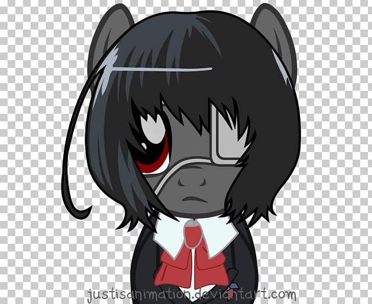 Cat Mei Misaki My Little Pony Another PNG, Clipart, Animals, Black, Black Hair, Carnivoran, Cartoon Free PNG Download