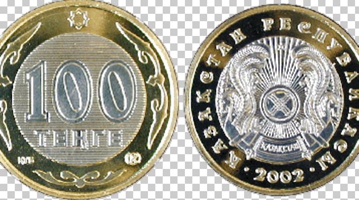 Coin Kazakhstani Tenge Currency Clock Watch PNG, Clipart, Brass, Button, Clock, Coin, Currency Free PNG Download
