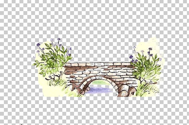 Watercolor Painting Pats Rubber Stamps And Scrapbook Supplies Bridge Drawing PNG, Clipart, Architectural Drawing, Art, Brook, Cartoon, Country Free PNG Download