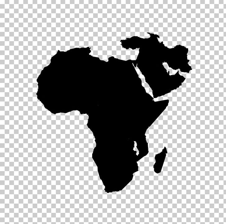 North Africa Middle East East Africa World Map PNG, Clipart, Africa, Black, Black And White, Blank Map, Country Free PNG Download