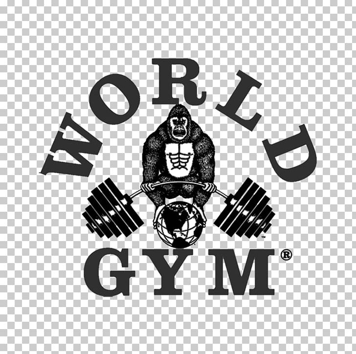 World Gym T-shirt Fitness Centre Gold's Gym Physical Fitness PNG, Clipart, Black, Black And White, Bodybuilding, Brand, Clothing Free PNG Download