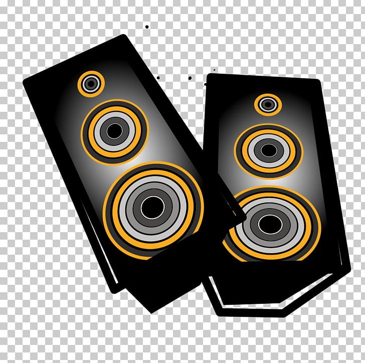 Loudspeaker Computer Speakers Stereophonic Sound PNG, Clipart, Audio, Audio Equipment, Background Black, Black, Black Background Free PNG Download