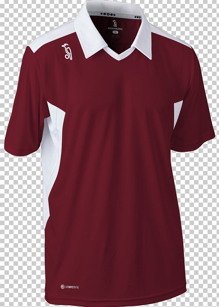 Sports Fan Jersey T-shirt Polo Shirt Collar Sleeve PNG, Clipart, Active Shirt, Clothing, Collar, Jersey, Maroon Free PNG Download