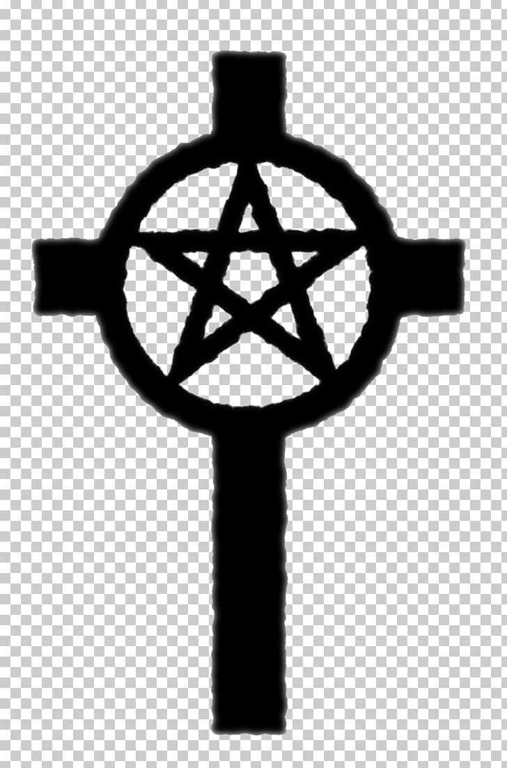 Wicca Pentacle Christianity And Neopaganism Christian Cross Symbol PNG, Clipart, Altar, Black And White, Brigids Cross, Charms Pendants, Christian Cross Free PNG Download