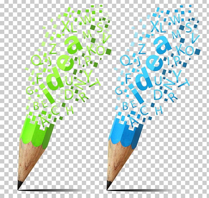 Blue Pencil Creativity PNG, Clipart, Art, Arts, Blue Pencil, Brainstorming, Colored Pencil Free PNG Download