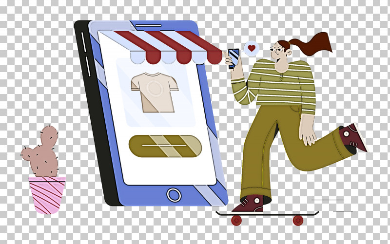 Shopping Mobile Business PNG, Clipart, Behavior, Business, Cartoon, Line, Logo Free PNG Download