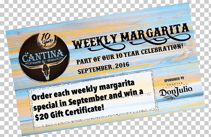Margarita La Cantina Punch Brand PNG, Clipart, Advertising, Anniversary, Banner, Brand, Cantina Free PNG Download