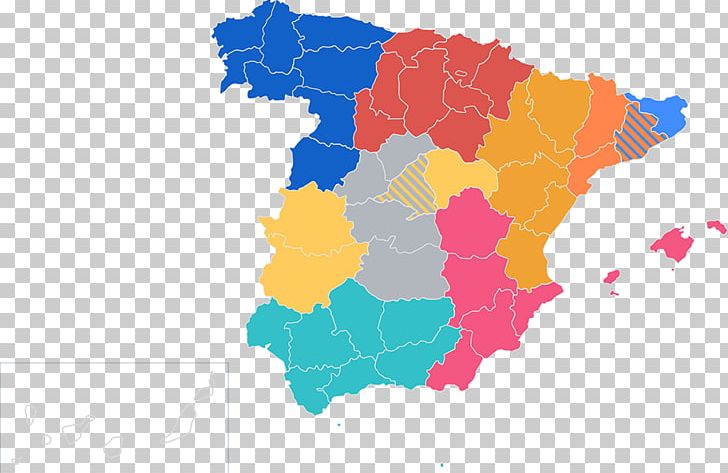Provinces Of Spain Map PNG, Clipart, Autonomous Communities Of Spain, Geography, Map, Map Projection, Pfizer Free PNG Download