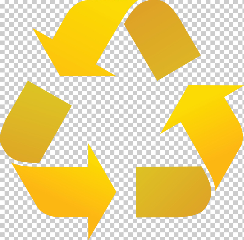 Eco Circulation Arrow PNG, Clipart, Eco Circulation Arrow, Logo, Symbol, Yellow Free PNG Download