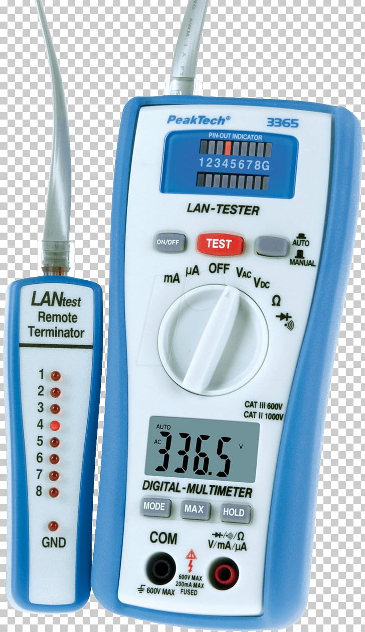 Electronics Digital Multimeter Local Area Network Electrical Cable PNG, Clipart, Cable Tester, Computer Network, Current, Digital Data, Digital Multimeter Free PNG Download