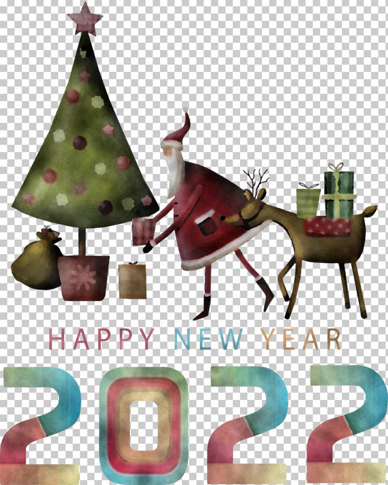 Happy 2022 New Year 2022 New Year 2022 PNG, Clipart, Bauble, Christmas Day, Christmas Decoration, Christmas Gift, Christmas Tree Free PNG Download