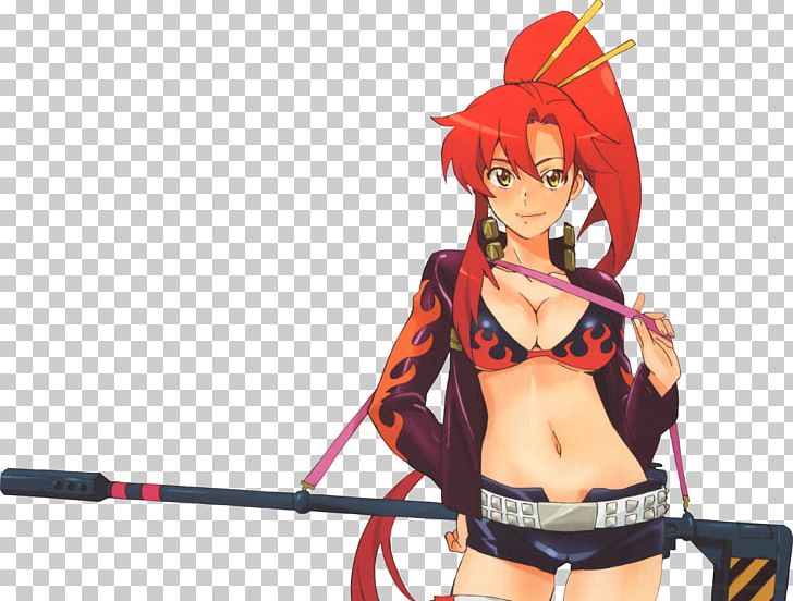 Yoko Littner Anime Kamina Desktop Character PNG, Clipart, Anime, Cartoon, Character, Desktop Environment, Desktop Wallpaper Free PNG Download