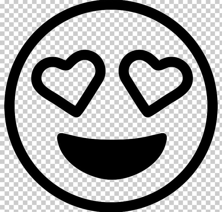 Emoji Heart Smile Eye Face PNG, Clipart, Area, Black And