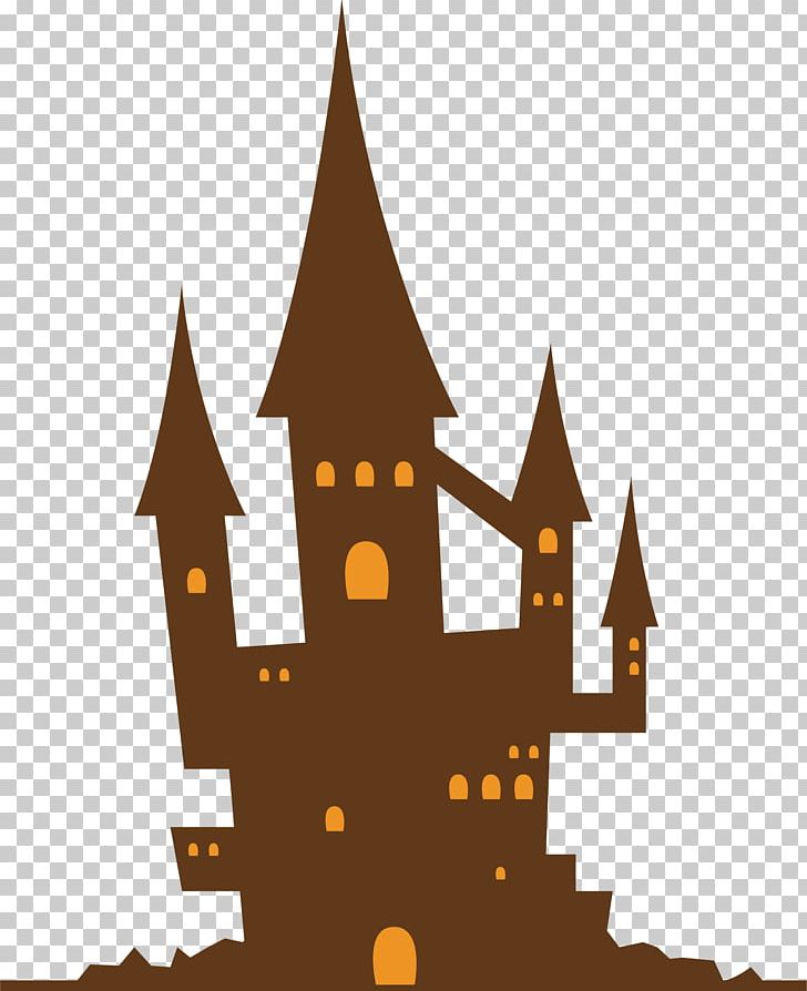 Halloween Graphic Design Illustration PNG, Clipart, Art, Castle, Castle Vector, Download, Ghost Free PNG Download