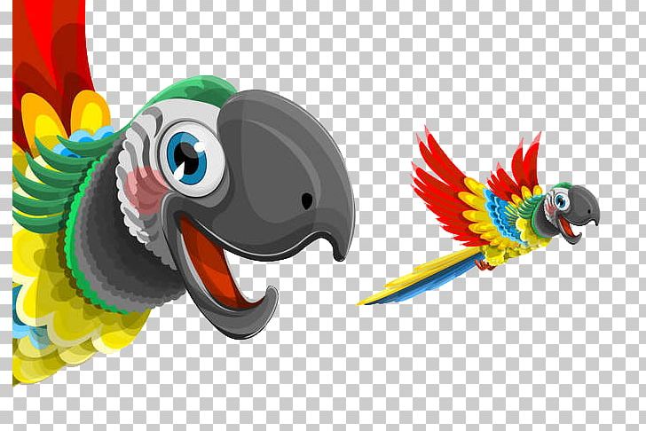 Macaw Parrot Bird Cygnini PNG, Clipart, Animals, Beak, Bird, Cartoon, Character Free PNG Download