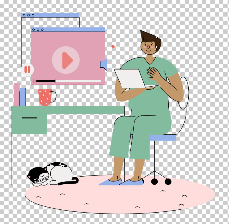 Work At Home Working PNG, Clipart, Behavior, Biology, Cartoon, Human, Joint Free PNG Download