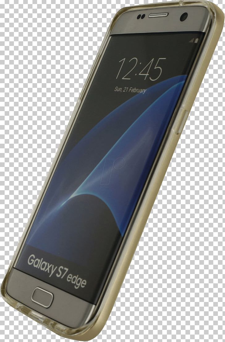 Feature Phone Smartphone Samsung GALAXY S7 Edge Clear Silver PNG, Clipart, Clear Silver, Electronic Device, Electronics, Gadget, Mobile Phone Free PNG Download