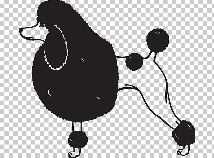 Poodle Pekingese Graphics Illustration PNG, Clipart, Beak, Bird, Black And White, Carnivoran, Dog Free PNG Download