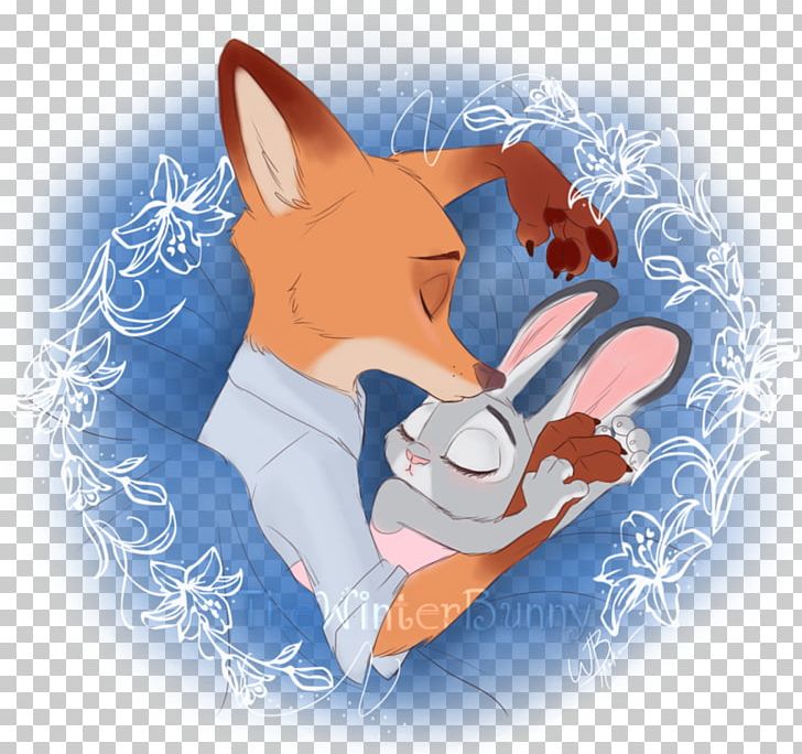 Lt. Judy Hopps Nick Wilde Canidae European Rabbit Arctic Fox PNG, Clipart, Animals, Anime, Arctic Fox, Art, Canidae Free PNG Download