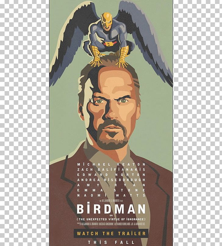 Michael Keaton Birdman Film Poster Actor PNG, Clipart, 2014, Actor, Birdman, Celebrities, Comedy Free PNG Download