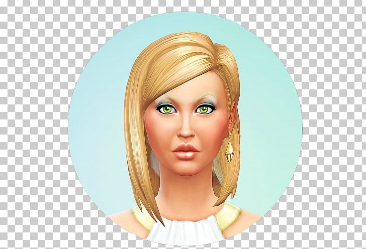 The Sims 4 The Sims 3 Eyebrow Game Wiki PNG, Clipart, Bangs, Blond, Brown Hair, Cheek, Chin Free PNG Download