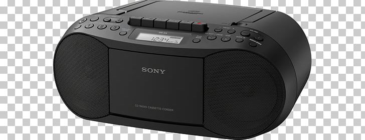 Sony CFD-S70 Boombox Compact Cassette Radio Receiver Electronics PNG, Clipart, Audio, Audio Receiver, Av Receiver, Boombox, Cfd Free PNG Download