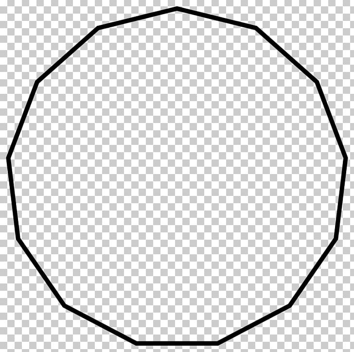 Regular Polygon Tridecagon Pentadecagon Triangle PNG, Clipart, Angle, Black, Black And White, Cercle, Circle Free PNG Download