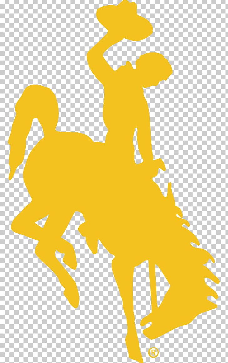 University Of Wyoming Bucking Horse And Rider Wyoming Cowgirls Women's Basketball PNG, Clipart, Animals, Art, Bronco, Bucking, Cowboy Free PNG Download