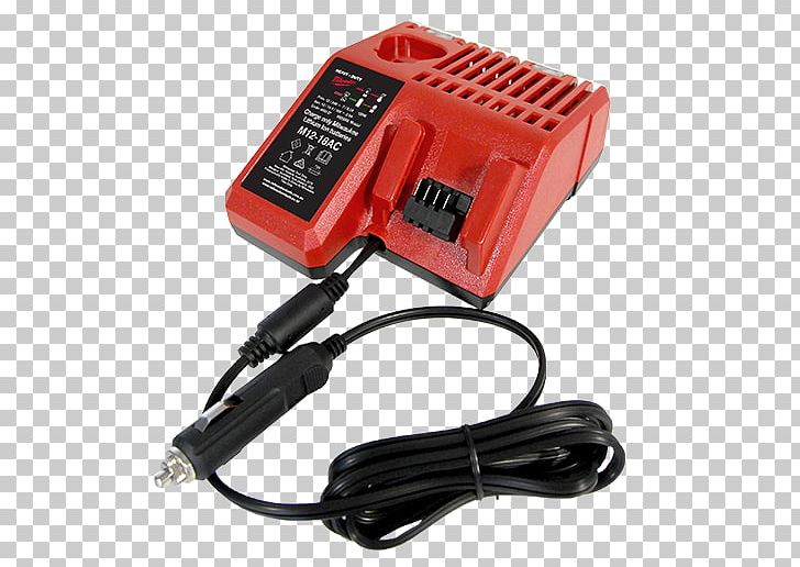 Battery Charger AC Adapter Lithium-ion Battery Milwaukee Electric Tool Corporation Milwaukee M12 2-Tool Combo Kit 2497-22 PNG, Clipart, Ac Adapter, Battery Charger, Battery Pack, Computer Component, Cordless Free PNG Download